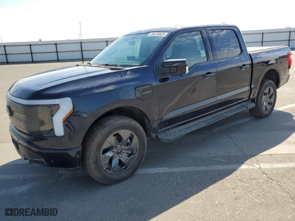 2022 Ford F-150 Lightning Pro with VIN 1FTVW1EL9NWG15843, listed as a Copart auction lot 64418323 with NaN miles. Bid and sale history available at carsss.com. Image 1.