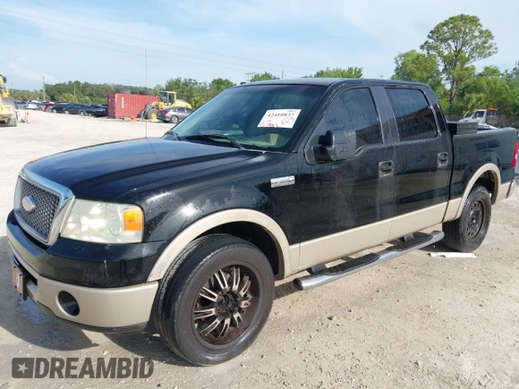 2007 Ford F-150 XLT with VIN 1FTPW12V87KC92863, listed as a IAAI auction lot 42410837 with 150,213 mi miles and . Bid and sale history available at DreamBid. Image 2.