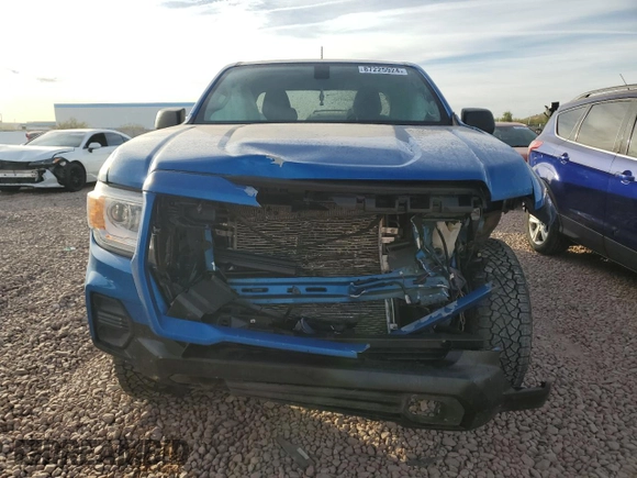 2021 GMC Canyon 4WD Elevation Standard with VIN 1GTH6BEN5M1196812, listed as a Copart auction lot 87225924 with 83,222 mi miles and Salvage Title. Bid and sale history available at carsss.com. Image 5.