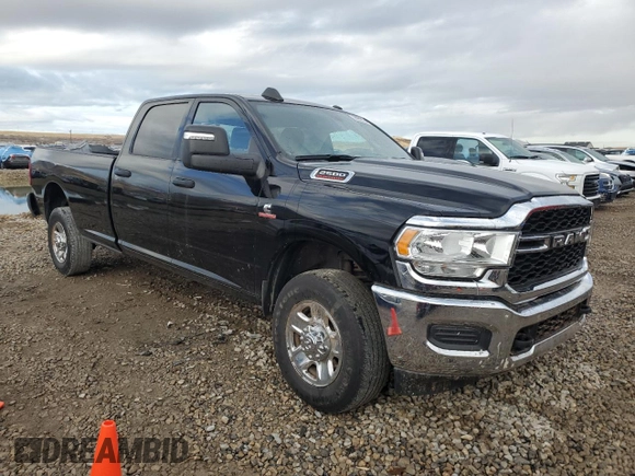 2023 Ram 2500 Tradesman with VIN 3C6UR5HL1PG503505, listed as a Copart auction lot 86852754 with 34,395 mi miles and Salvage Title. Bid and sale history available at carsss.com. Image 4.