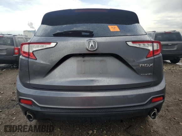 2020 Acura RDX Technology with VIN 5J8TC2H59LL012667, listed as a Copart auction lot 54104205 with Not provided miles and Salvage title. Bid and sale history available at DreamBid. Image 6.