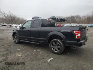 2020 Ford F-150 XL with VIN 1FTFX1E44LFC62080, listed as a Copart auction lot 48001125 with 119,251 mi miles and Salvage Title. Bid and sale history available at carsss.com. Image 2.