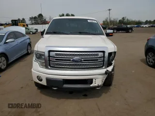 2013 Ford F-150 XL with VIN 1FTFW1ET8DFC52566, listed as a Copart auction lot 54368145 with 143,836 mi miles and Salvage Title. Bid and sale history available at carsss.com. Image 5.