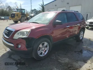 2011 GMC Acadia SLE with VIN 1GKKRPED3BJ198447, listed as a Copart auction lot 46231525 with 97,950 mi miles and Salvage Title. Bid and sale history available at carsss.com. Image 1.