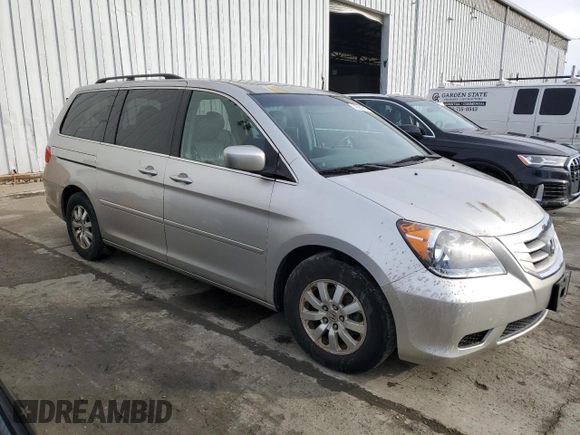 2009 Honda Odyssey EX-L with VIN 5FNRL38609B019428, listed as a Copart auction lot 49585665 with 180,843 mi miles and Salvage Title. Bid and sale history available at carsss.com. Image 4.
