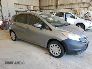 2015 Nissan Note SV with VIN 3N1CE2CP0FL397985, listed as a Copart auction lot 60489685 with 82,060 mi miles and Salvage title. Bid and sale history available at DreamBid. Image 4.