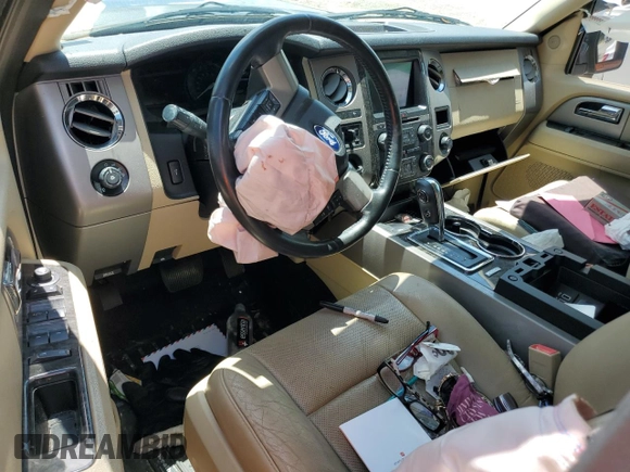 2017 Ford Expedition Limited с VIN 1FMJU1KT6HEA32175, выставлен на аукционе Copart как лот 56125555 с пробегом Не указан миль и Списание • Salvage title. История ставок и продаж доступна на DreamBid. Изображение 8.