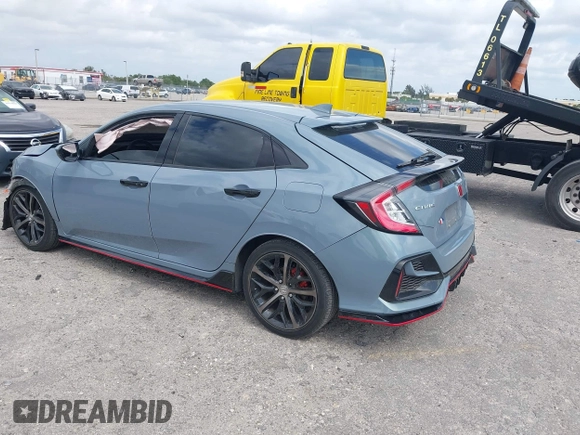 2021 Honda Civic Sport with VIN SHHFK7H46MU227865, listed as a IAAI auction lot 41915529 with 81,041 mi miles and . Bid and sale history available at DreamBid. Image 3.