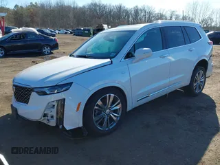 2021 Cadillac XT6 Premium Luxury with VIN 1GYKPDRS9MZ236075, listed as a IAAI auction lot 41632689 with 47,444 mi miles and . Bid and sale history available at DreamBid. Image 19.