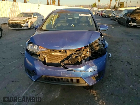 2016 Honda Fit EX-L with VIN 3HGGK5H84GM703545, listed as a Copart auction lot 84183844 with 97,709 mi miles and Salvage title. Bid and sale history available at DreamBid. Image 11.