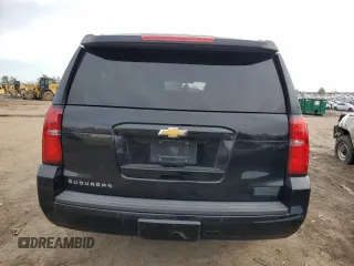 2015 Chevrolet Suburban LT with VIN 1GNSKJKC7FR122155, listed as a Copart auction lot 46984425 with Not Provided miles and Salvage Title. Bid and sale history available at DreamBid. Image 6.