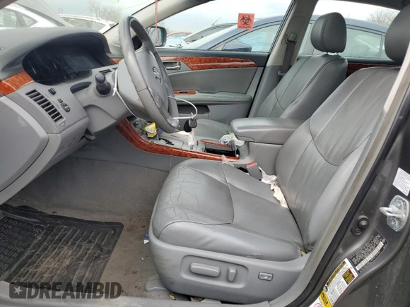 2007 Toyota Avalon XL with VIN 4T1BK36B17U247605, listed as a Copart auction lot 50540755 with 0 mi miles and Salvage Title. Bid and sale history available at carsss.com. Image 7.