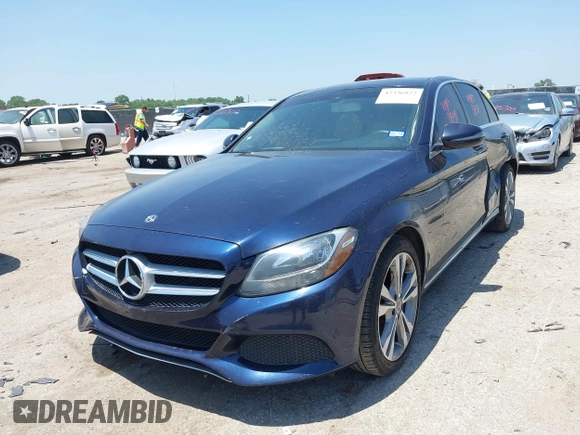 2017 Mercedes-Benz C 300 with VIN 55SWF4JB0HU231959, listed as a IAAI auction lot 42336822 with 133,321 mi miles and . Bid and sale history available at DreamBid. Image 17.