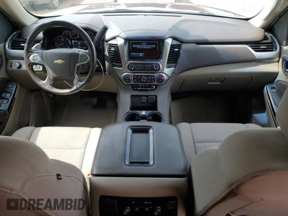 2019 Chevrolet Suburban LS with VIN 1GNSCGKC0KR322367, listed as a Copart auction lot 60295595 with 85,776 mi miles and Salvage title. Bid and sale history available at DreamBid. Image 8.