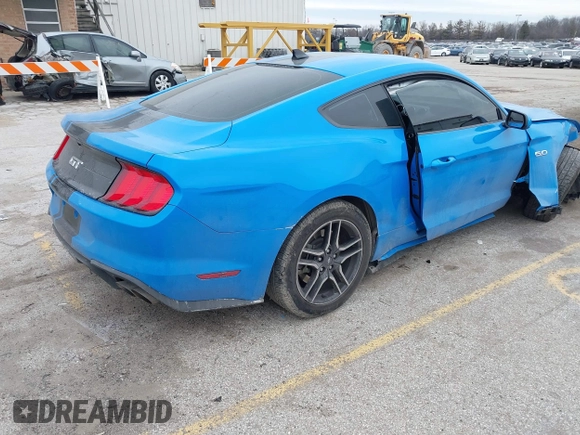 2023 Ford Mustang GT with VIN 1FA6P8CF3P5304351, listed as a IAAI auction lot 41506761 with 14,541 mi miles and . Bid and sale history available at DreamBid. Image 4.