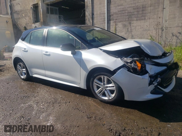 2021 Toyota Corolla Hatchback SE with VIN JTND4MBE6M3133125, listed as a Copart auction lot 56370614 with 78,886 mi miles and Salvage Title. Bid and sale history available at carsss.com. Image 4.