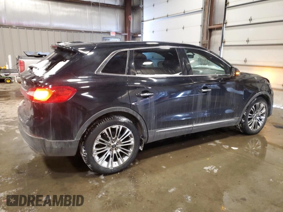 2016 Lincoln MKX Reserve with VIN 2LMTJ8LRXGBL38078, listed as a Copart auction lot 45112435 with 132,125 mi miles and Clean Title. Bid and sale history available at carsss.com. Image 3.
