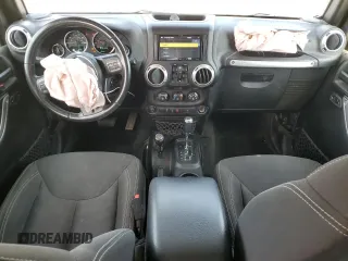 2018 Jeep Wrangler JK Unlimited Sahara with VIN 1C4HJWEG7JL921866, listed as a Copart auction lot 69345464 with 58,990 mi miles and Salvage Title. Bid and sale history available at carsss.com. Image 8.
