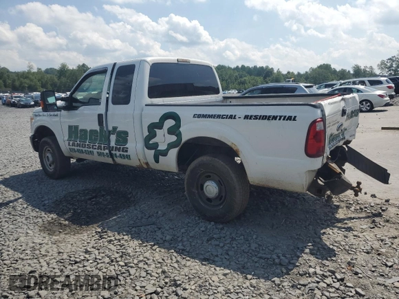 2013 Ford F-250 XL with VIN 1FT7X2B66DEA81666, listed as a Copart auction lot 65623755 with 330,532 mi miles and Salvage title. Bid and sale history available at DreamBid. Image 2.
