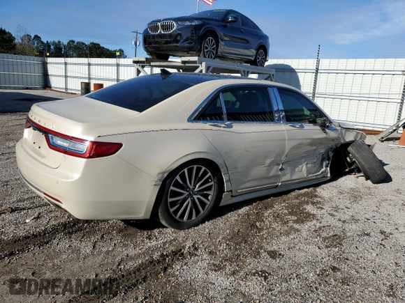 2018 Lincoln Continental Select with VIN 1LN6L9SK2J5609806, listed as a Copart auction lot 84915754 with 72,166 mi miles and Salvage Title. Bid and sale history available at carsss.com. Image 3.