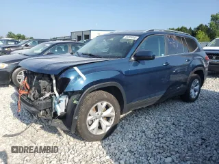 2018 Volkswagen Atlas SE with VIN 1V2LR2CA3JC588588, listed as a Copart auction lot 65305095 with 81,375 mi miles and Clean title. Bid and sale history available at DreamBid. Image 1.
