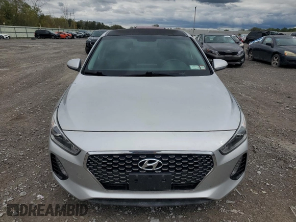 2018 Hyundai Elantra GT with VIN KMHH35LE8JU013020, listed as a Copart auction lot 74764794 with 81,491 mi miles and Salvage Title. Bid and sale history available at carsss.com. Image 5.