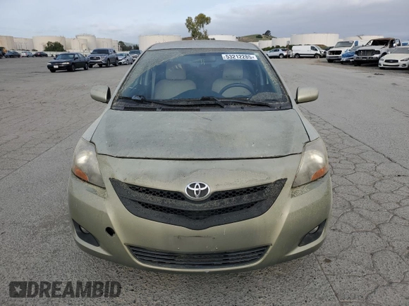 2008 Toyota Yaris with VIN JTDBT923681261683, listed as a Copart auction lot 53212285 with 196,605 mi miles and Clean Title. Bid and sale history available at DreamBid. Image 5.