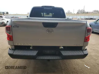 2020 Nissan Titan S with VIN 1N6AA1EC5LN510116, listed as a Copart auction lot 49170515 with 55,362 mi miles and Salvage title. Bid and sale history available at DreamBid. Image 6.