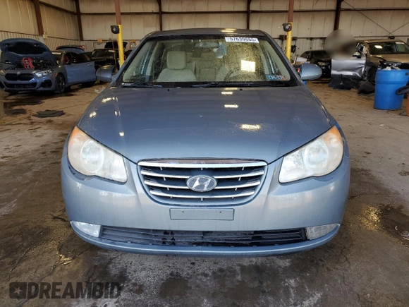 2010 Hyundai Elantra GLS z VIN KMHDU4AD9AU939068, wystawiony jako Copart lot #57639885 z przebiegiem 185 829 mil mil oraz Szkoda całkowita • Salvage title. Historia ofert i sprzedaży dostępna na DreamBid. Obrazek 5.