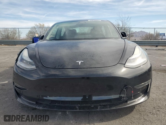 2018 Tesla Model 3 Long Range Battery with VIN 5YJ3E1EA3JF053638, listed as a Copart auction lot 49630965 with 52,131 mi miles and Salvage Title. Bid and sale history available at DreamBid. Image 5.