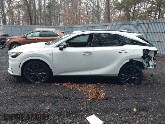 2024 Lexus RX 350 with VIN 2T2BAMCAXRC071786, listed as a IAAI auction lot 41474855 with 5,538 mi miles and . Bid and sale history available at DreamBid. Image 14.