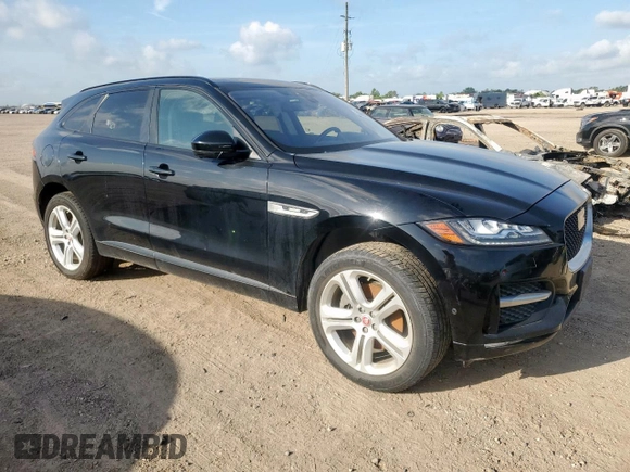 2017 Jaguar F-Pace 35t R-Sport with VIN SADCL2BV8HA064015, listed as a Copart auction lot 59967095 with 115,806 mi miles and Clean title. Bid and sale history available at DreamBid. Image 4.