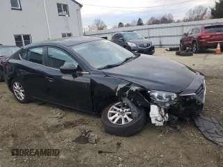 2016 Mazda 3 i Touring with VIN 3MZBM1W79GM268881, listed as a Copart auction lot 81152094 with 46,533 mi miles and Salvage Title. Bid and sale history available at DreamBid. Image 4.