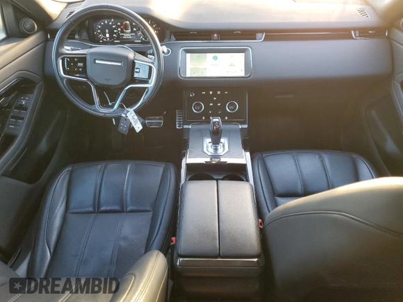 2021 Land Rover Range Rover Evoque R-Dynamic S with VIN SALZT2FX4MH155178, listed as a Copart auction lot 42565075 with 43,468 mi miles and Salvage Title. Bid and sale history available at carsss.com. Image 8.