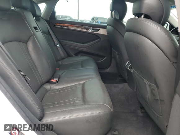 2017 Genesis G80 3.8L with VIN KMHGN4JE8HU176487, listed as a Copart auction lot 58164225 with 47,052 mi miles and Salvage title. Bid and sale history available at DreamBid. Image 10.