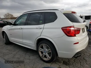 2011 BMW X3 35i with VIN 5UXWX7C59BL734707, listed as a Copart auction lot 44758405 with 139,092 mi miles and Salvage Title. Bid and sale history available at DreamBid. Image 2.
