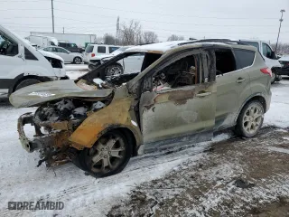 2014 Ford Escape SE with VIN 1FMCU0GX4EUA21224, listed as a Copart auction lot 88504835 with 0 mi miles and Salvage Title. Bid and sale history available at carsss.com. Image 1.