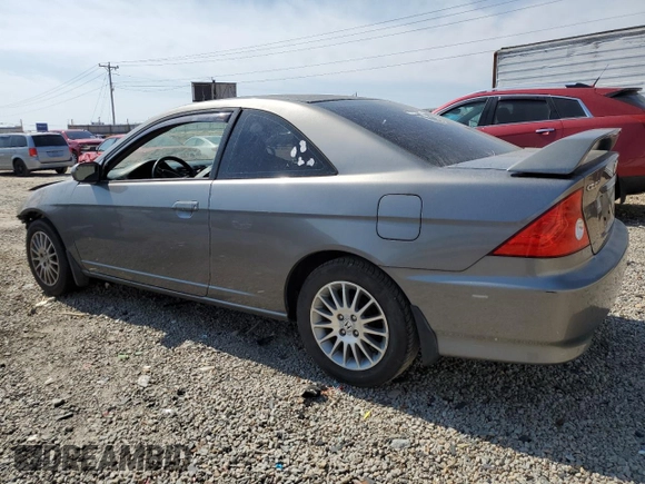 2005 Honda Civic EX with VIN 1HGEM22905L026106, listed as a Copart auction lot 48426795 with Not Provided miles and Clean Title. Bid and sale history available at DreamBid. Image 2.
