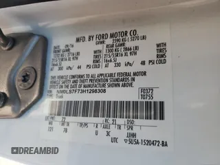 2017 Ford Transit Connect XLT с VIN NM0LS7F73H1298308, выставлен на аукционе Copart как лот 51832655 с пробегом 111 184 миль миль и Списание • Salvage title. История ставок и продаж доступна на DreamBid. Изображение 13.