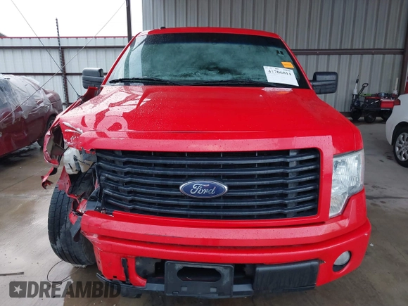 2014 Ford F-150 XL with VIN 1FTEW1CM9EKE80043, listed as a IAAI auction lot 41706014 with 214,005 mi miles. Bid and sale history available at carsss.com. Image 13.