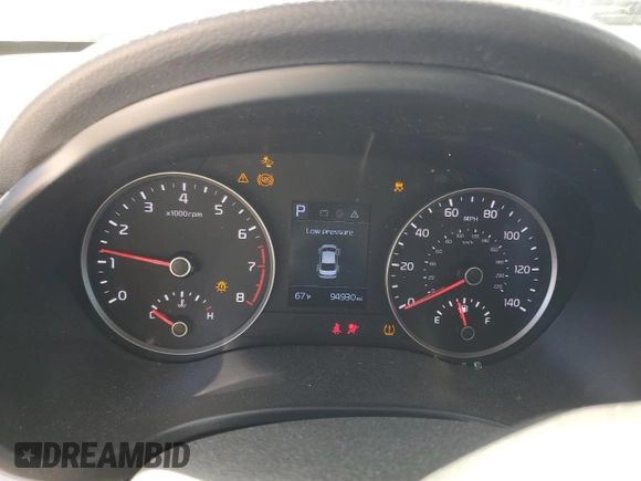 2019 Kia Rio S with VIN 3KPA24AB8KE208465, listed as a Copart auction lot 49717235 with 94,930 mi miles and Salvage Title. Bid and sale history available at carsss.com. Image 9.