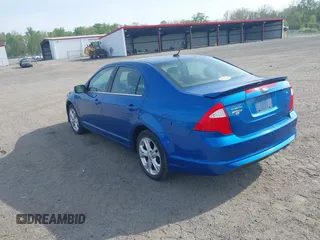 2012 Ford Fusion SE with VIN 3FAHP0HA9CR128582, listed as a IAAI auction lot 42102172 with 194,162 mi miles. Bid and sale history available at carsss.com. Image 3.