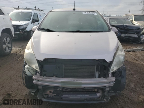 2013 Chevrolet Spark LS with VIN KL8CB6S90DC608037, listed as a Copart auction lot 49492595 with 118,286 mi miles and Salvage Title. Bid and sale history available at carsss.com. Image 5.