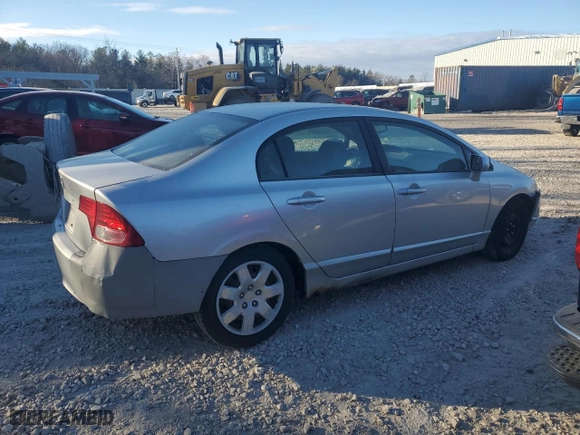 2006 Honda Civic Sdn LX with VIN 1HGFA165X6L081985, listed as a Copart auction lot 82863864 with 235,303 mi miles and Clean Title. Bid and sale history available at carsss.com. Image 3.