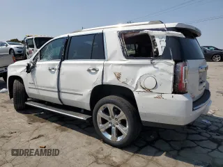 2019 GMC Yukon Denali with VIN 1GKS1CKJ7KR194428, listed as a Copart auction lot 71191064 with 56,409 mi miles and Salvage Title. Bid and sale history available at carsss.com. Image 2.
