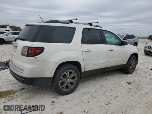 2013 GMC Acadia SLT z VIN 1GKKRSKDXDJ246519, wystawiony jako Copart lot #89271005 z przebiegiem Nie podano mil oraz Szkoda całkowita • Salvage title. Historia ofert i sprzedaży dostępna na DreamBid. Obrazek 3.