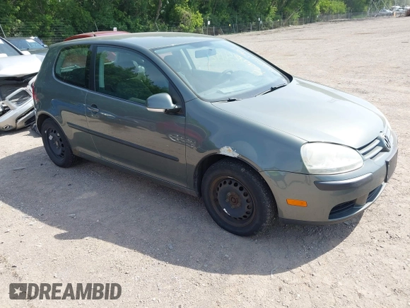 2007 Volkswagen Rabbit with VIN WVWBR71K27W190382, listed as a IAAI auction lot 42561921 with 145,731 mi miles and . Bid and sale history available at DreamBid. Image 1.