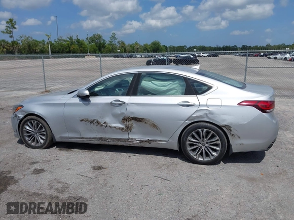 2017 Genesis G80 3.8L z VIN KMHGN4JE5HU194946, wystawiony jako IAAI lot #42108731 z przebiegiem 155 495 mil mil oraz . Historia ofert i sprzedaży dostępna na DreamBid. Obrazek 15.