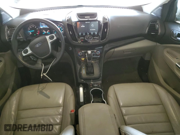 2016 Ford Escape Titanium with VIN 1FMCU9JX8GUA43002, listed as a Copart auction lot 52106635 with 96,340 mi miles and Clean Title. Bid and sale history available at carsss.com. Image 8.