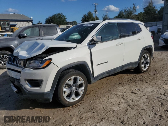 2021 Jeep Compass Limited с VIN 3C4NJDCB6MT602823, выставлен на аукционе Copart как лот 76052114 с пробегом Не указан миль и На запчасти • Non repairable. История ставок и продаж доступна на DreamBid. Изображение 1.